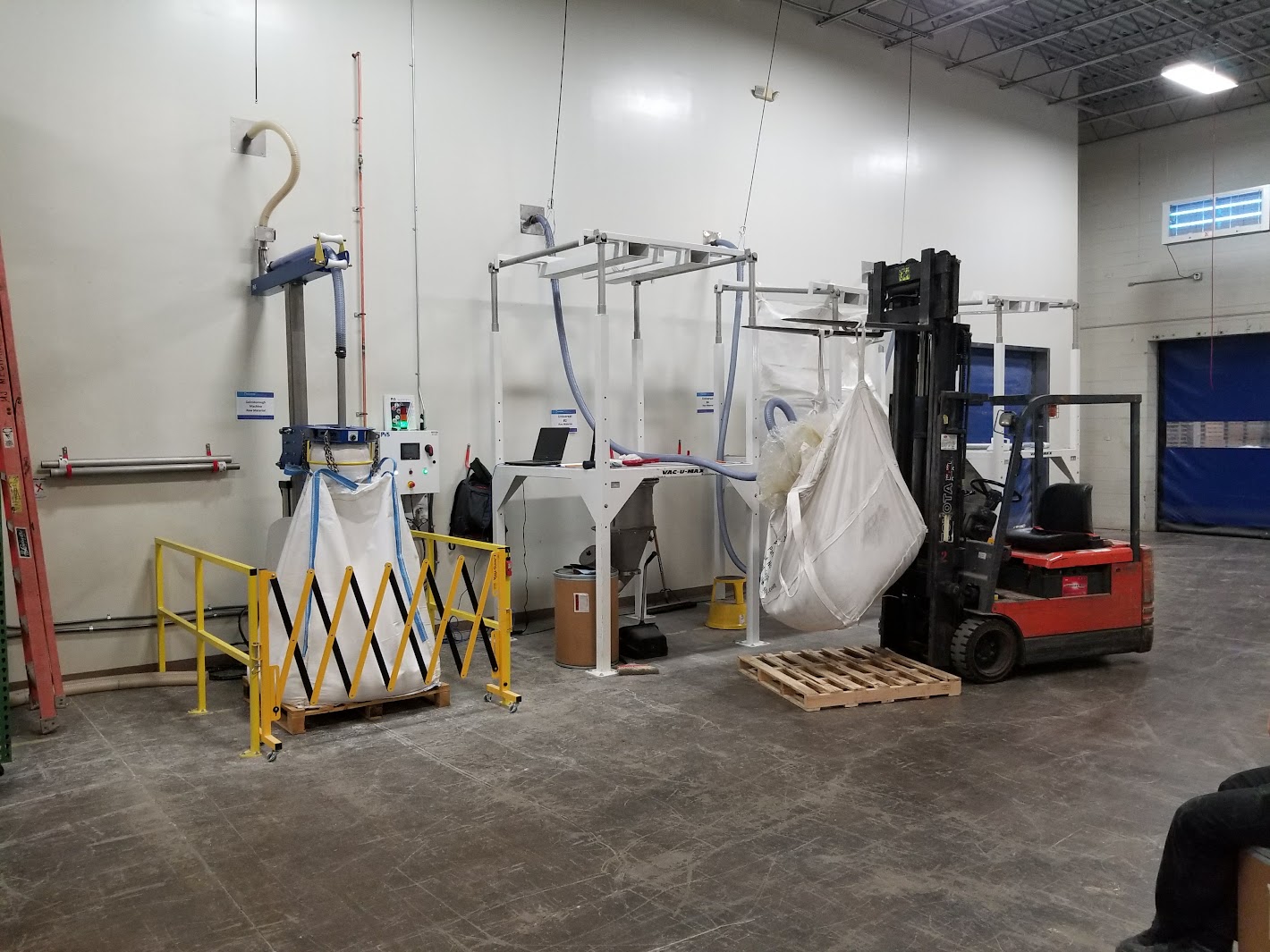 Manual drum handling — the problem this system replaced